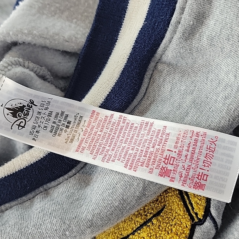 Disney Parks MICKEY MOUSE hoodie Textured - Picture 6 of 8